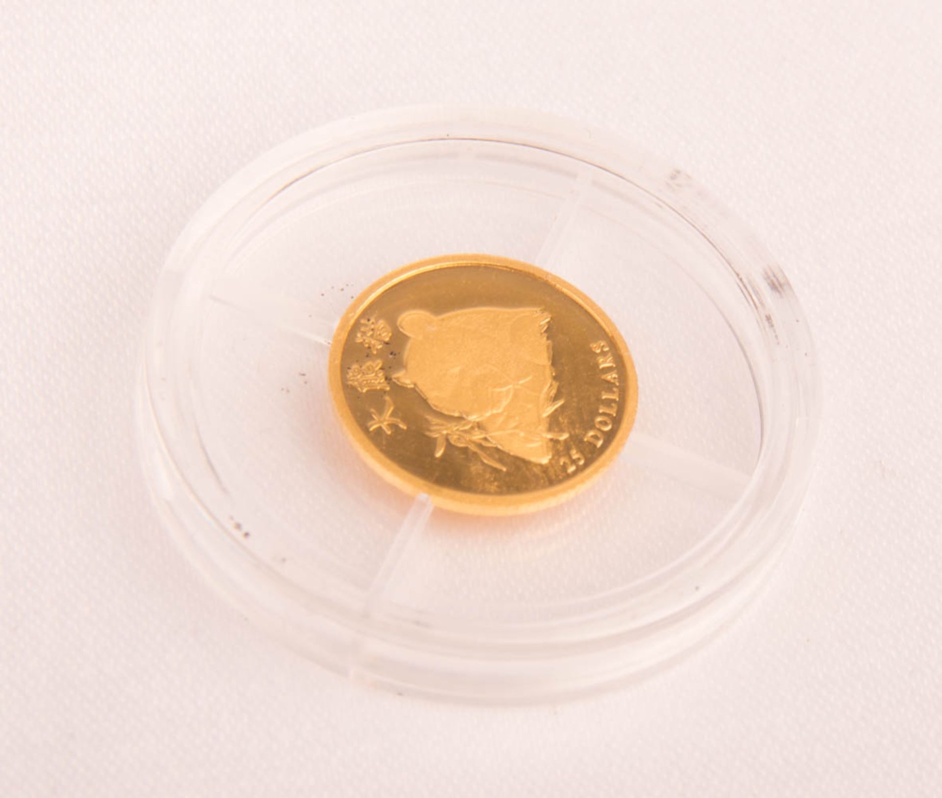 Vier Goldmünzen, 'Kleinste Goldmünzen der Welt'. - Bild 2 aus 6