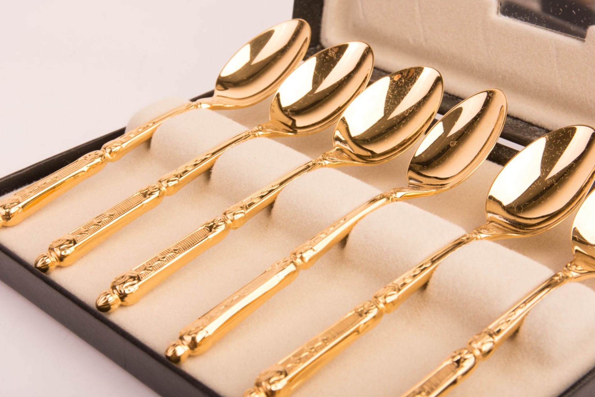 Creation Auerhahn, gold plated cutlery set. - Image 6 of 7