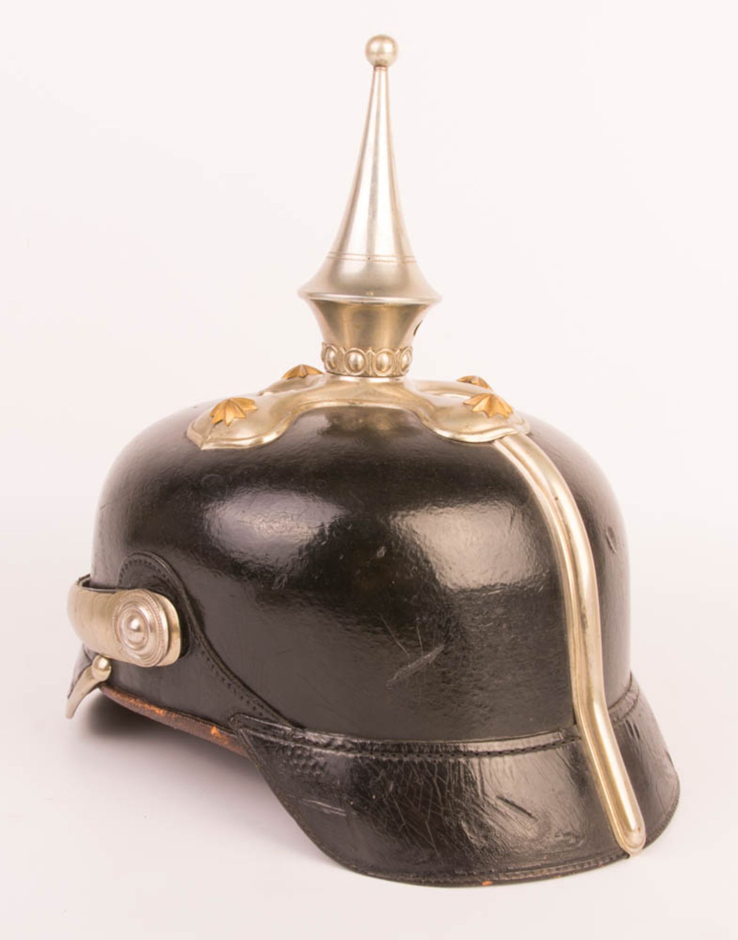 Württemberg, Feuerwehr-Pickelhaube für Kommandanten. - Bild 3 aus 8