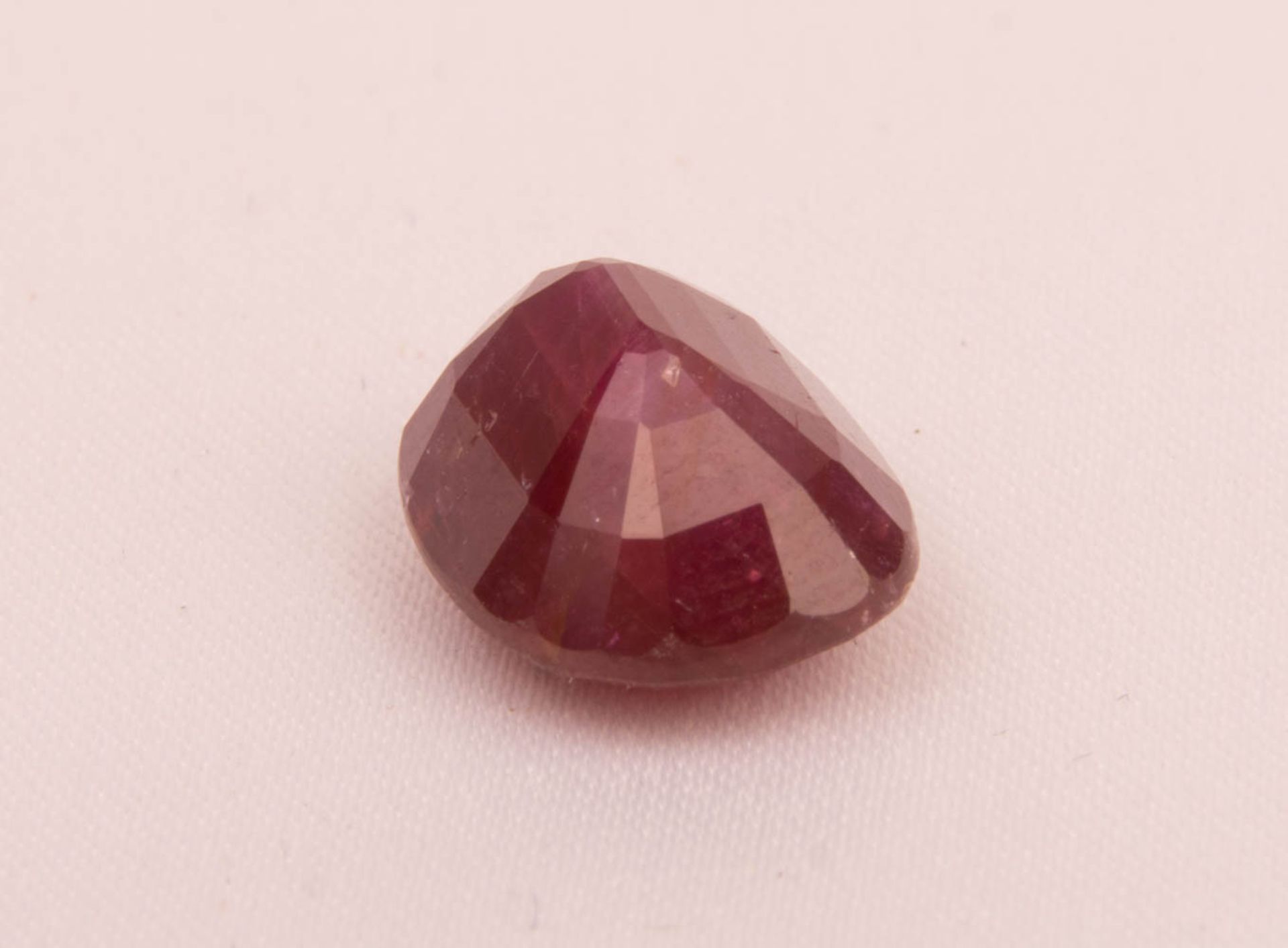 Natürlicher Rubin, 8.37 ct. - Bild 5 aus 5