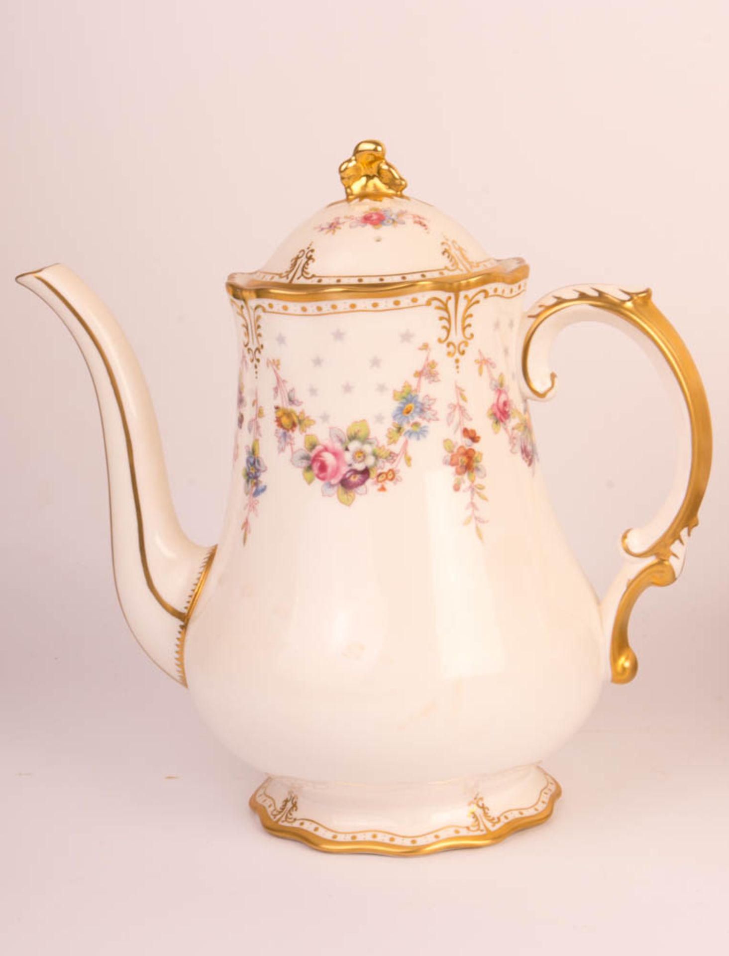 Royal Crown Derby, tea set for 8 persons. - Image 5 of 8