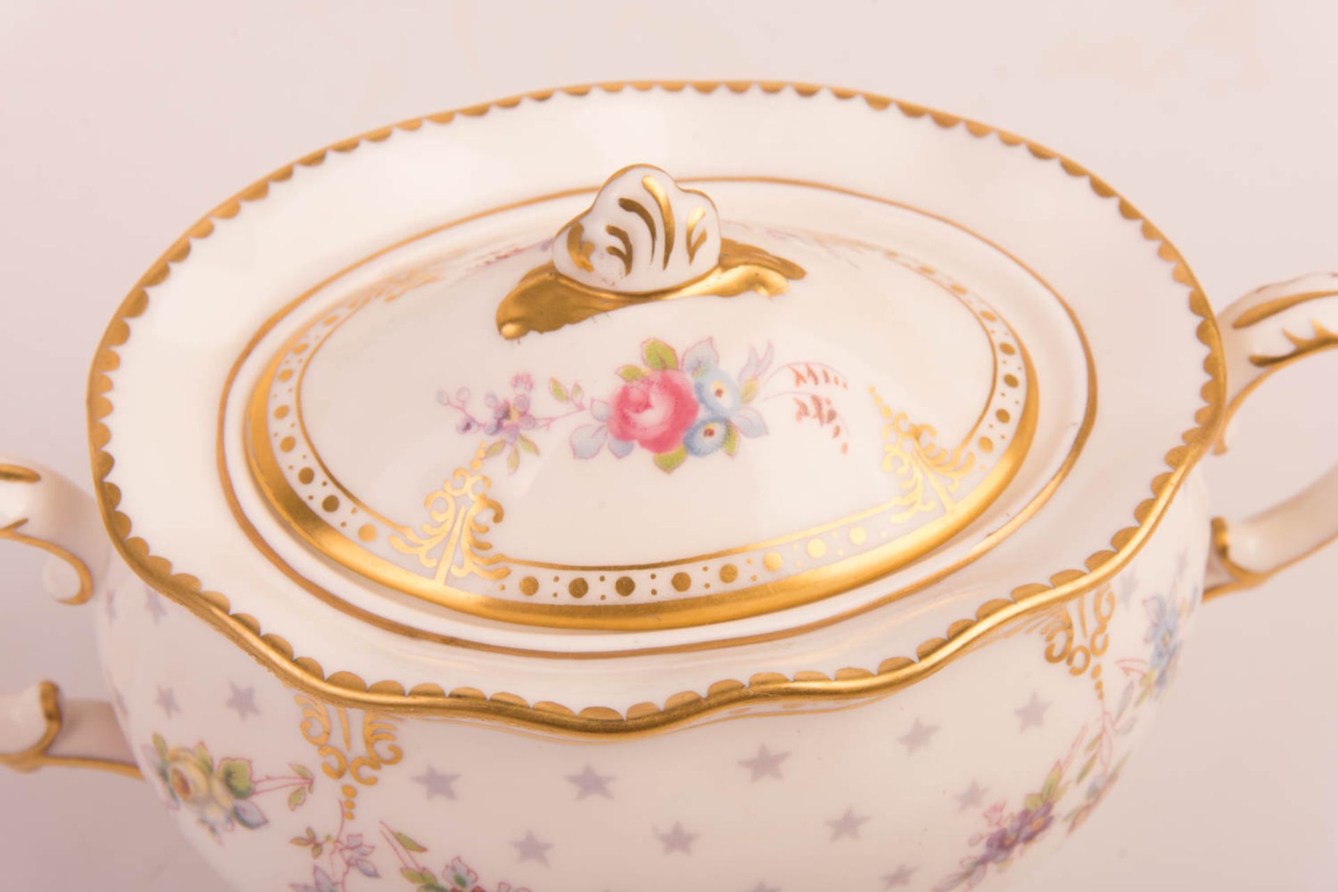 Royal Crown Derby, tea set for 8 persons. - Image 6 of 8