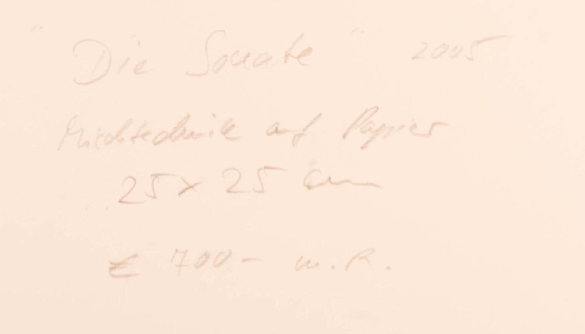 Adam Lude Döring, four drawings, 20th century. - Image 8 of 9