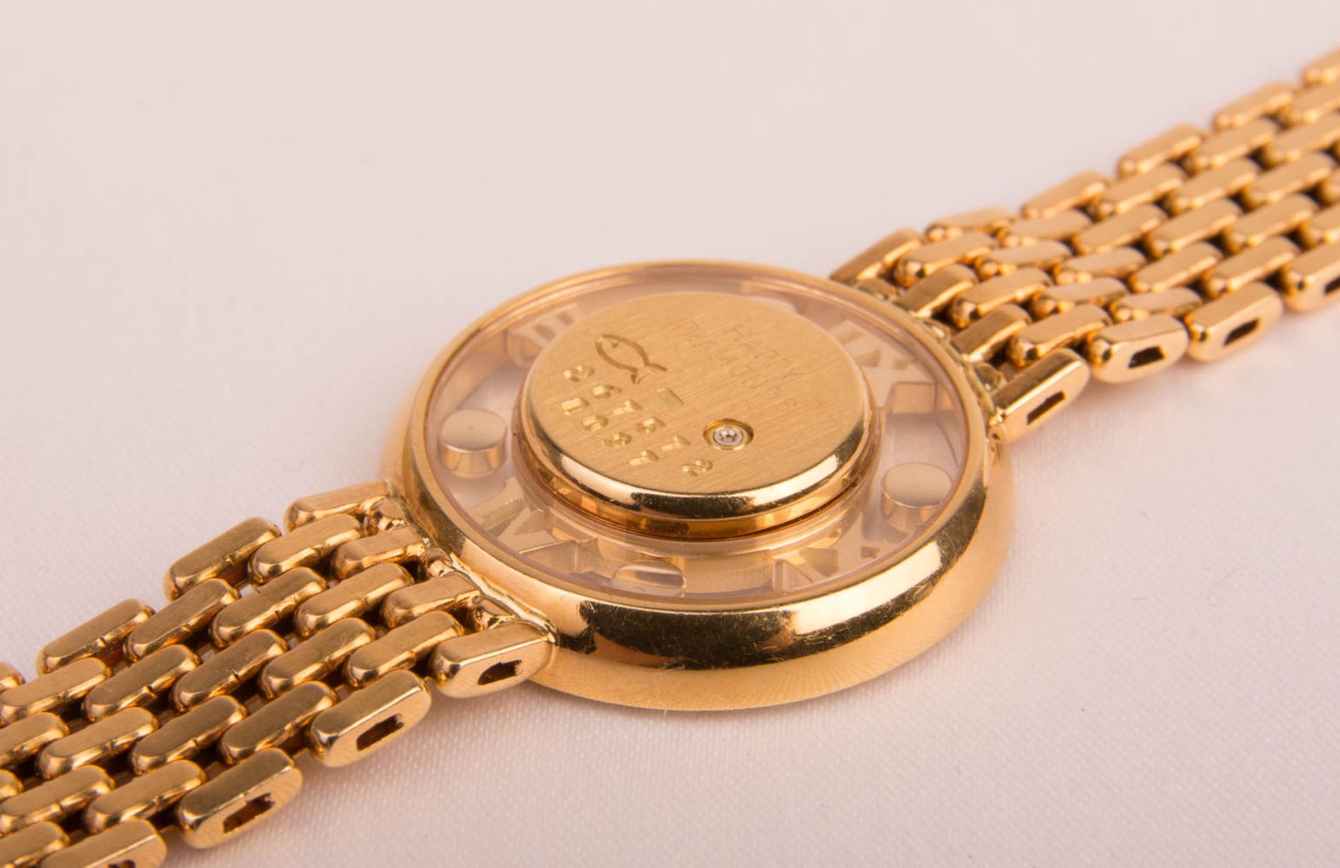 Chopard ladies' watch 'Happy Diamonds', 750 yellow gold. - Image 5 of 8