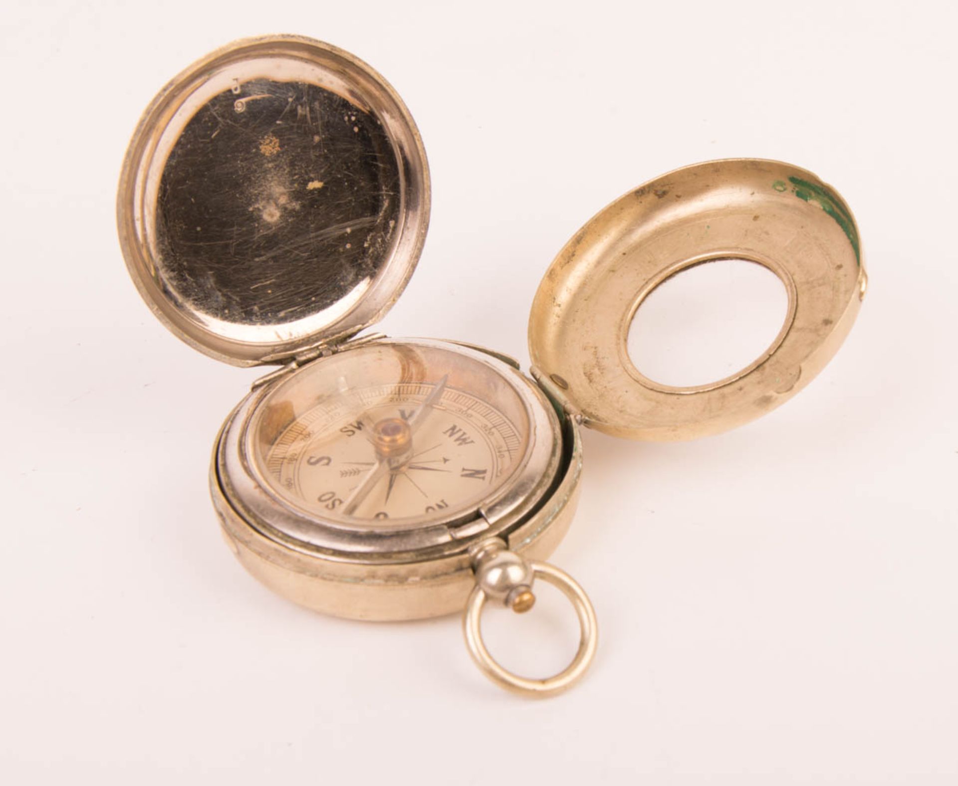 Convolute of three wristwatches and a compass. - Image 6 of 8