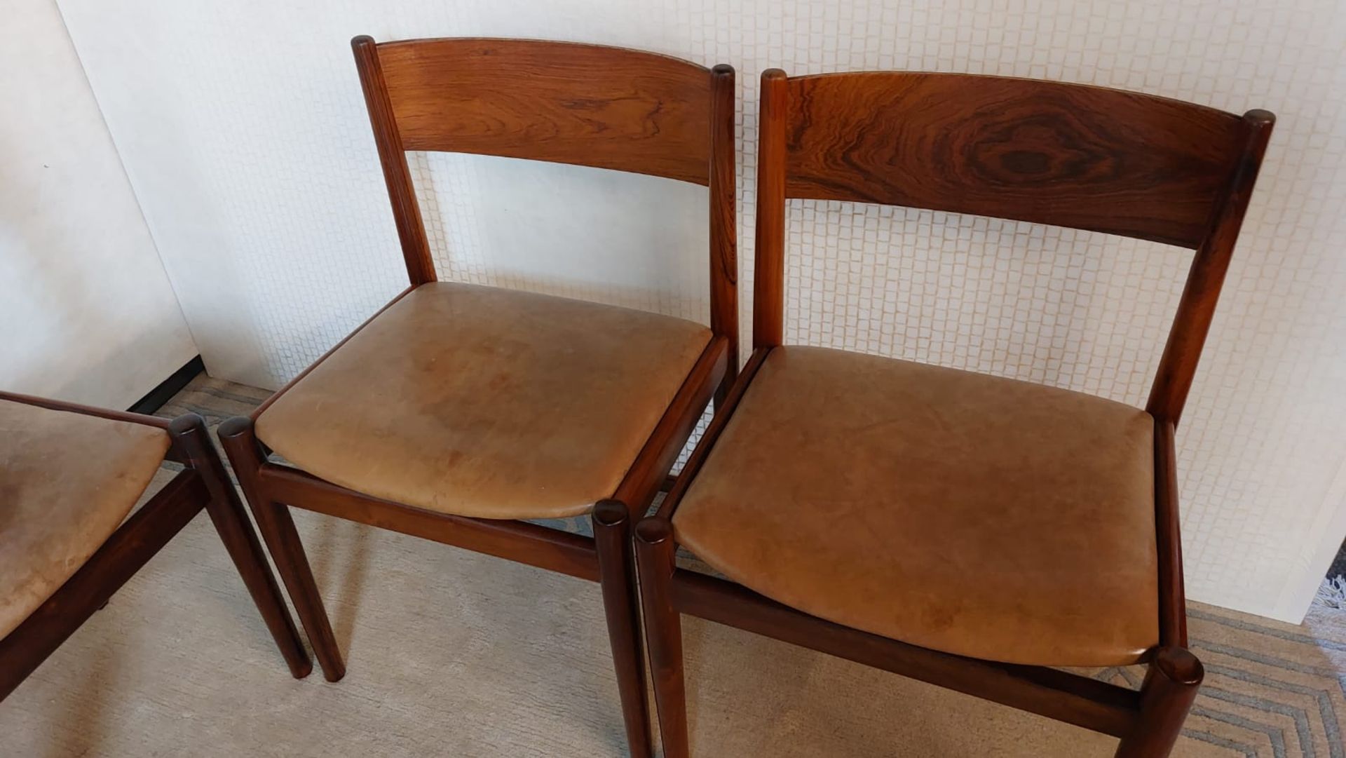 Sibast Furniture, acht Teakholz-Stühle, Dänemark. - Bild 9 aus 16