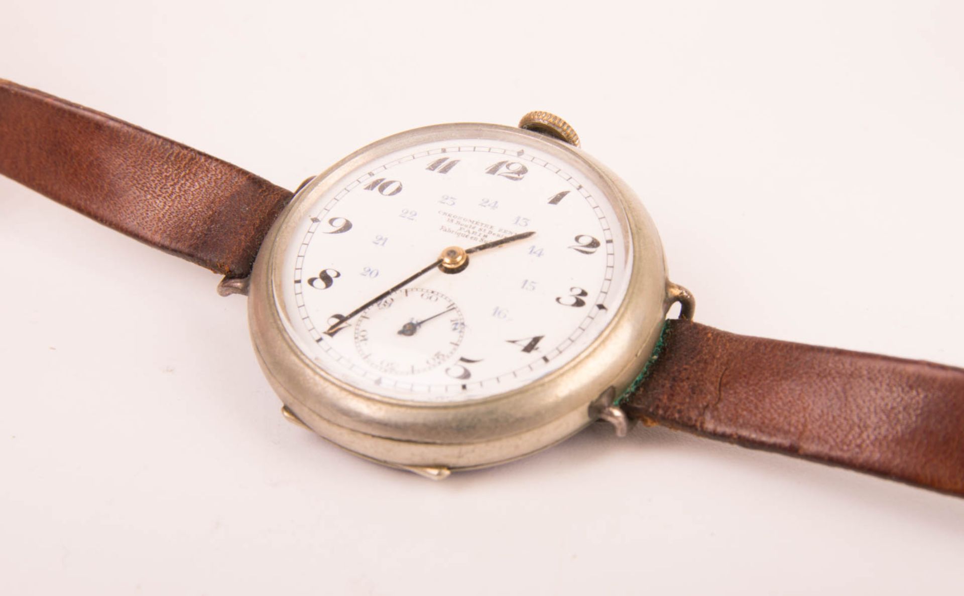 Convolute of three wristwatches and a compass. - Image 5 of 8