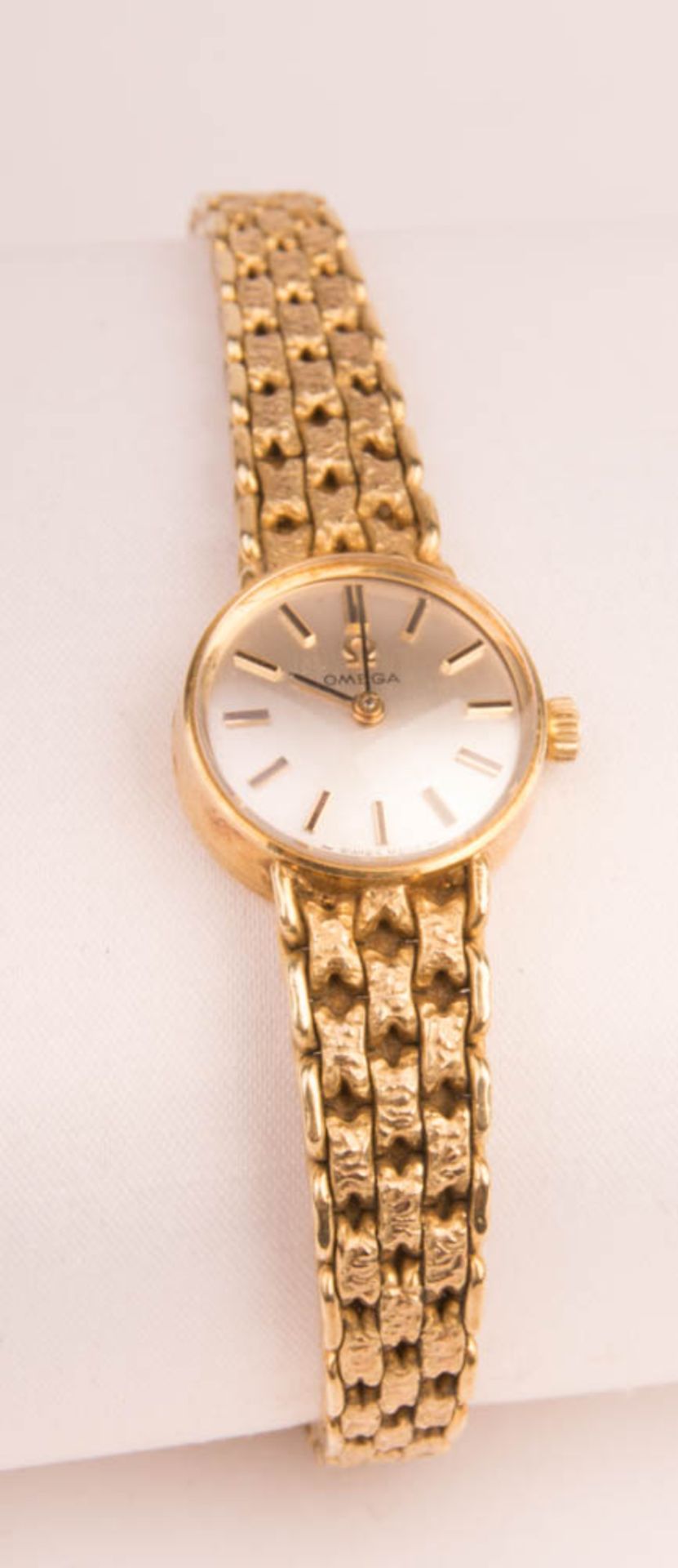 Omega ladies wrist watch, 585 yellow gold. - Image 2 of 8