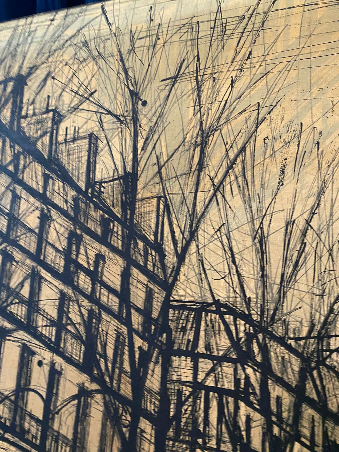 Bernard Buffet, 'Les Champs Elysees', Siebdruck auf Leinwand, 1957. - Bild 4 aus 7