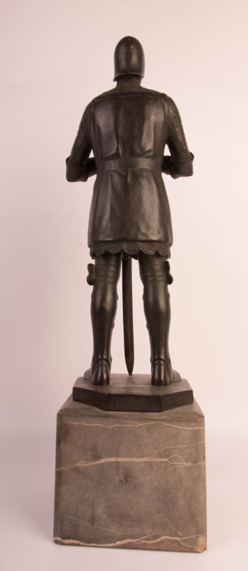 Prof. Victor Heinrich Seifert, warrior, bronze, 20th c. - Image 10 of 10