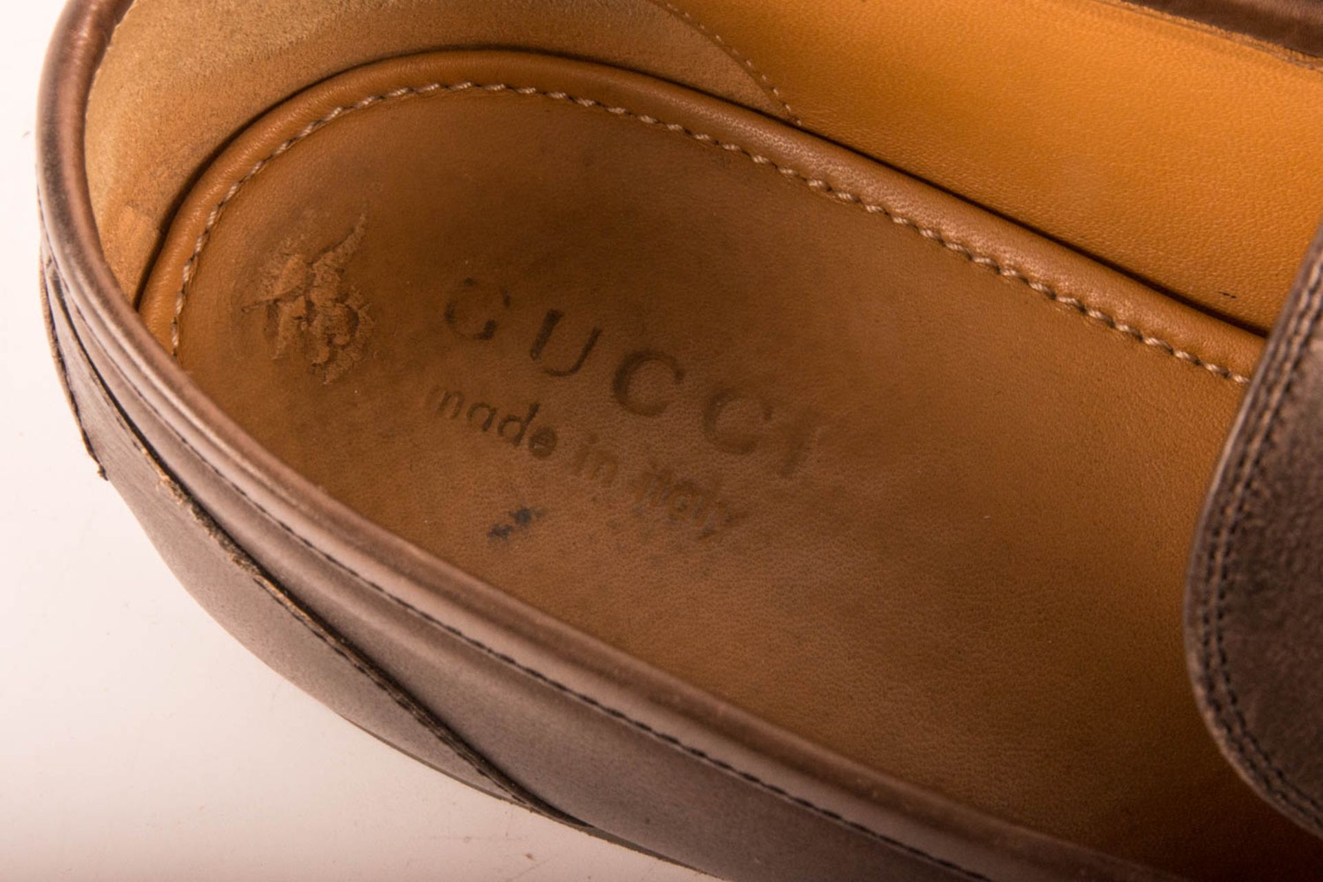 Gucci Loafer Jordaan, braun. - Image 2 of 2