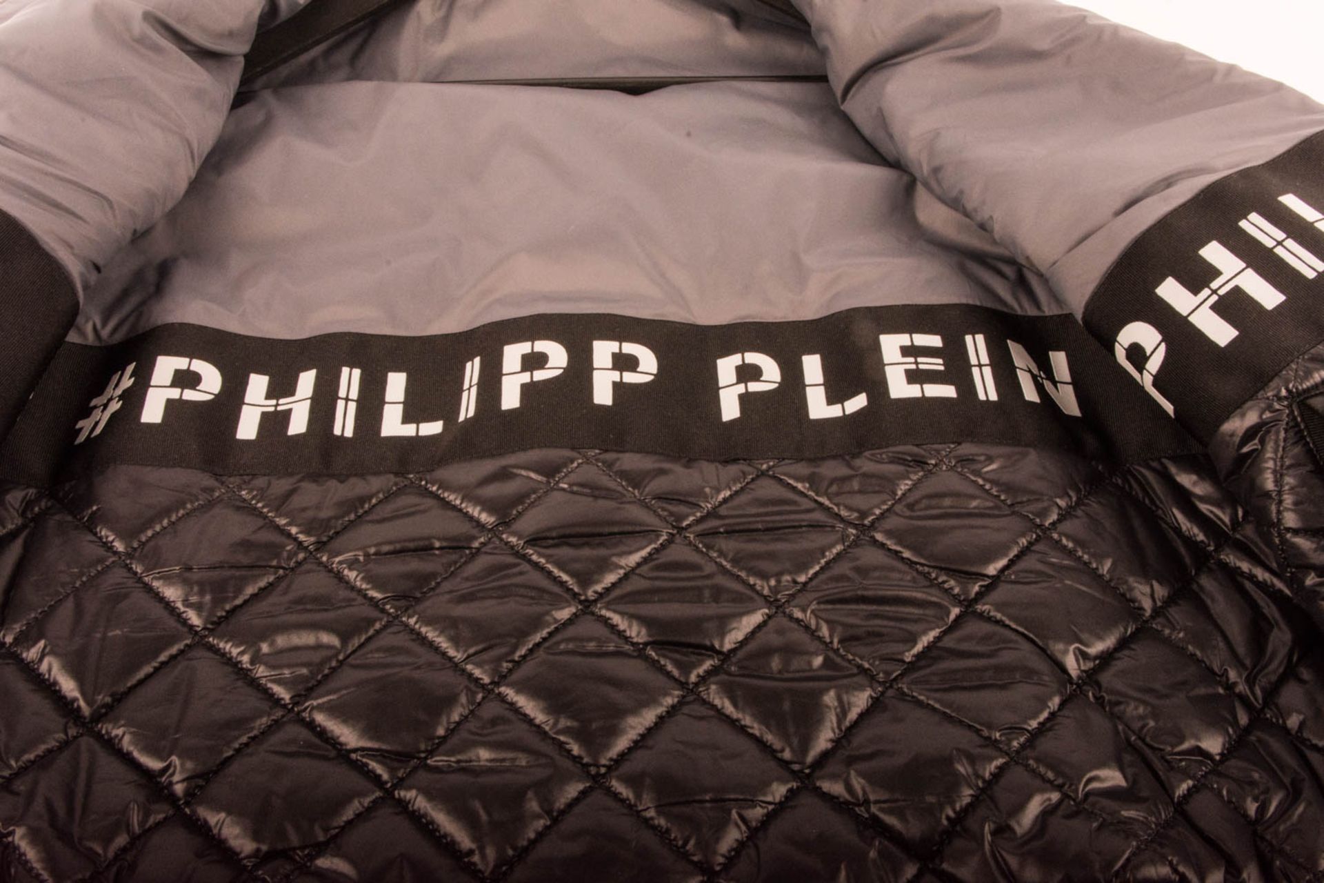 Philipp Plein, Bomberjacke mit Totenkopf-Logo. - Image 2 of 3