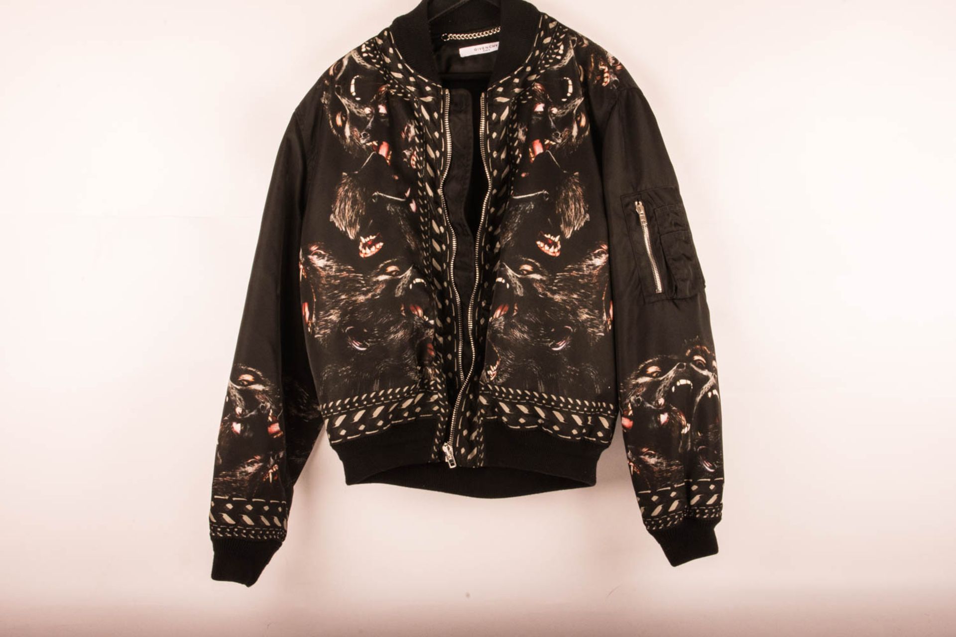 Givenchy Paris, Motiv-Bomberjacke für Herren.