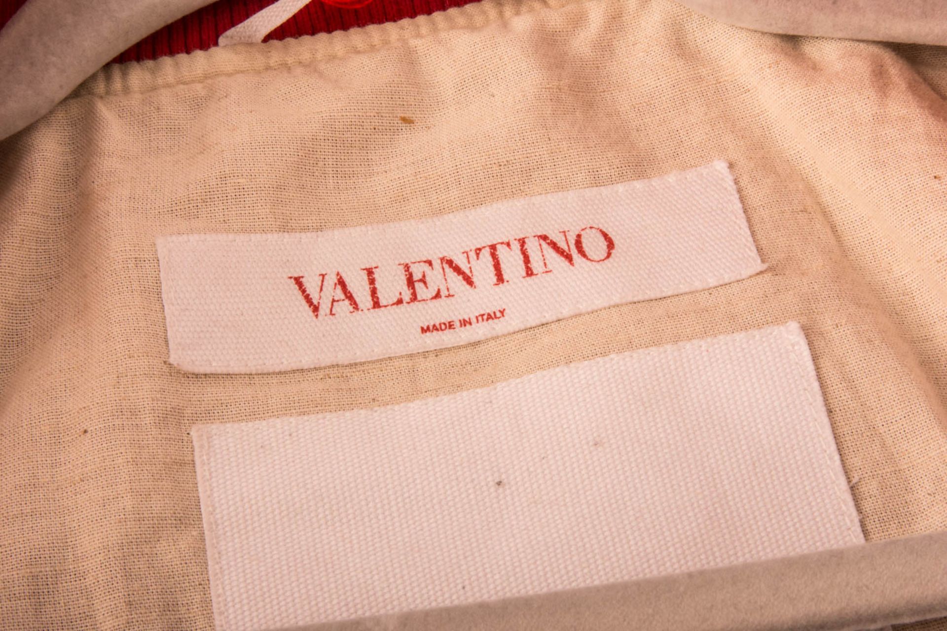 Valentino rote Bomberjacke. - Image 4 of 4