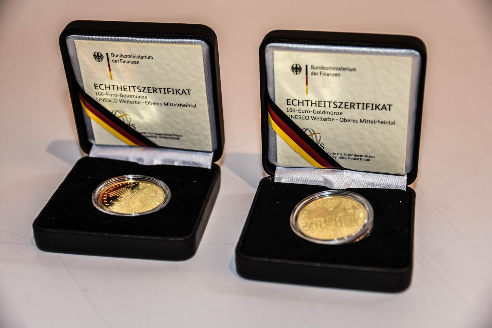 2 x 100€ Gold 2015, BRD. - Bild 6 aus 6