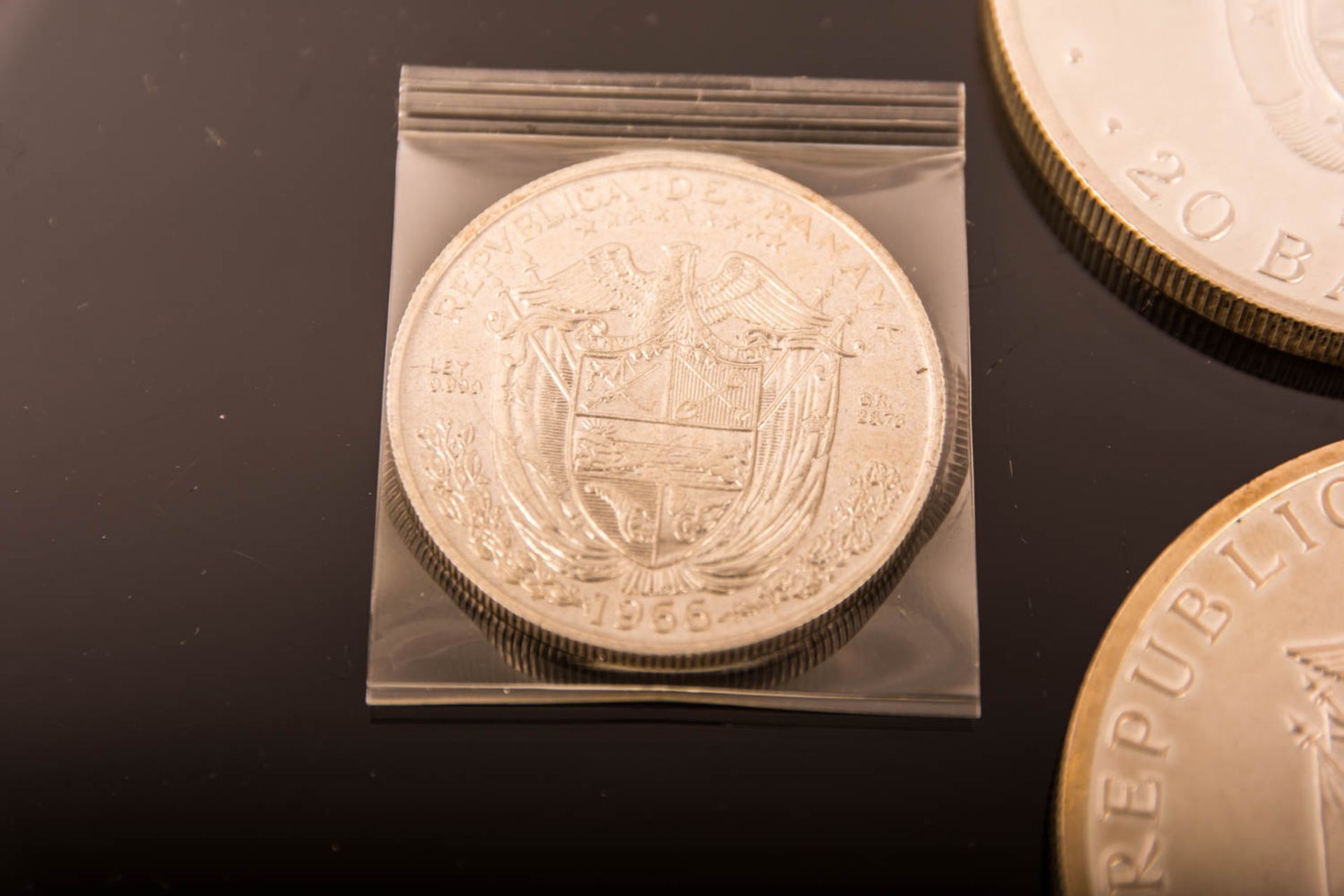 Konvolut Panama Silber Münzen - Bild 2 aus 5