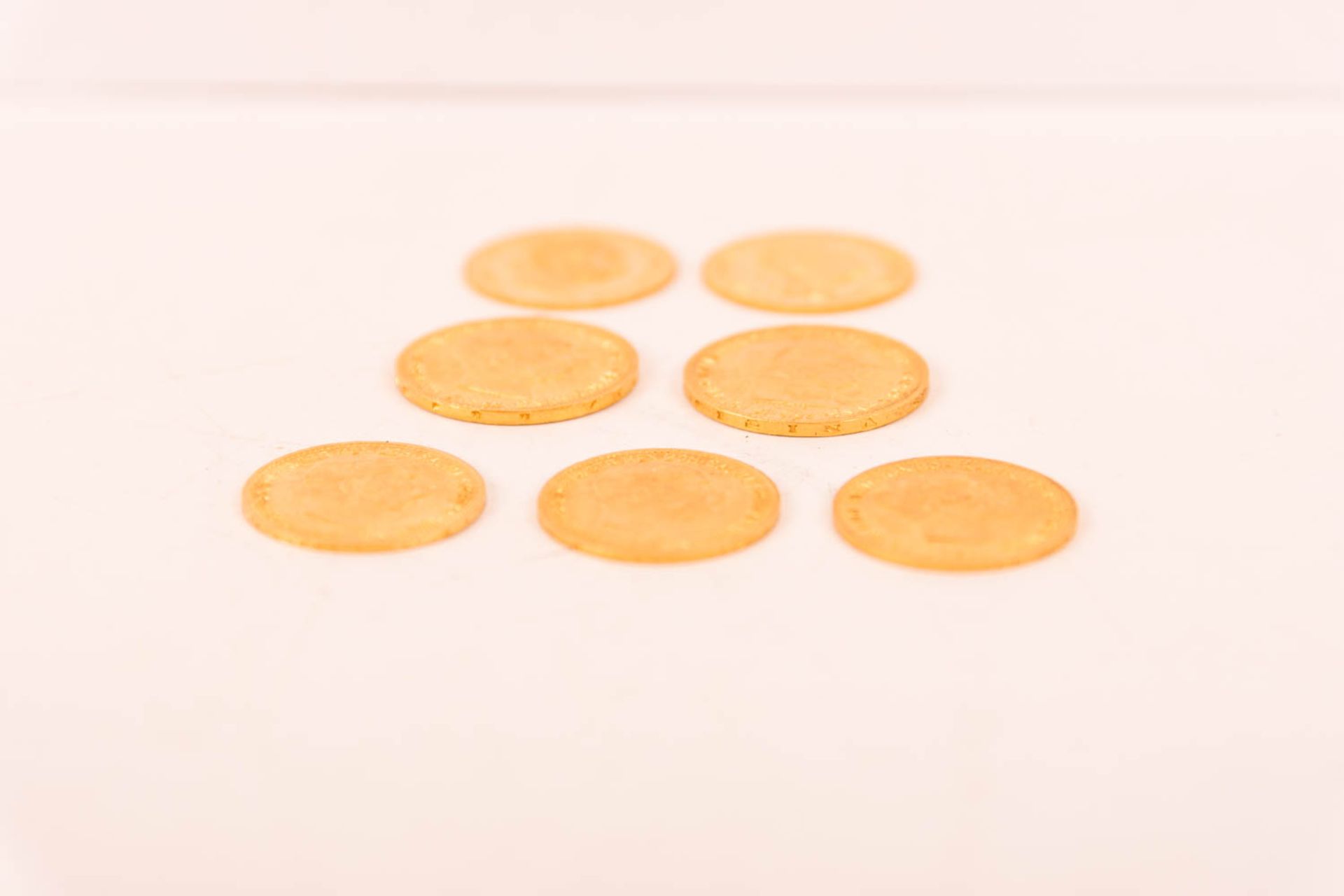 Konvolut von 7 Goldmünzen Österreich, 10 u. 20 Kronen - Bild 8 aus 8