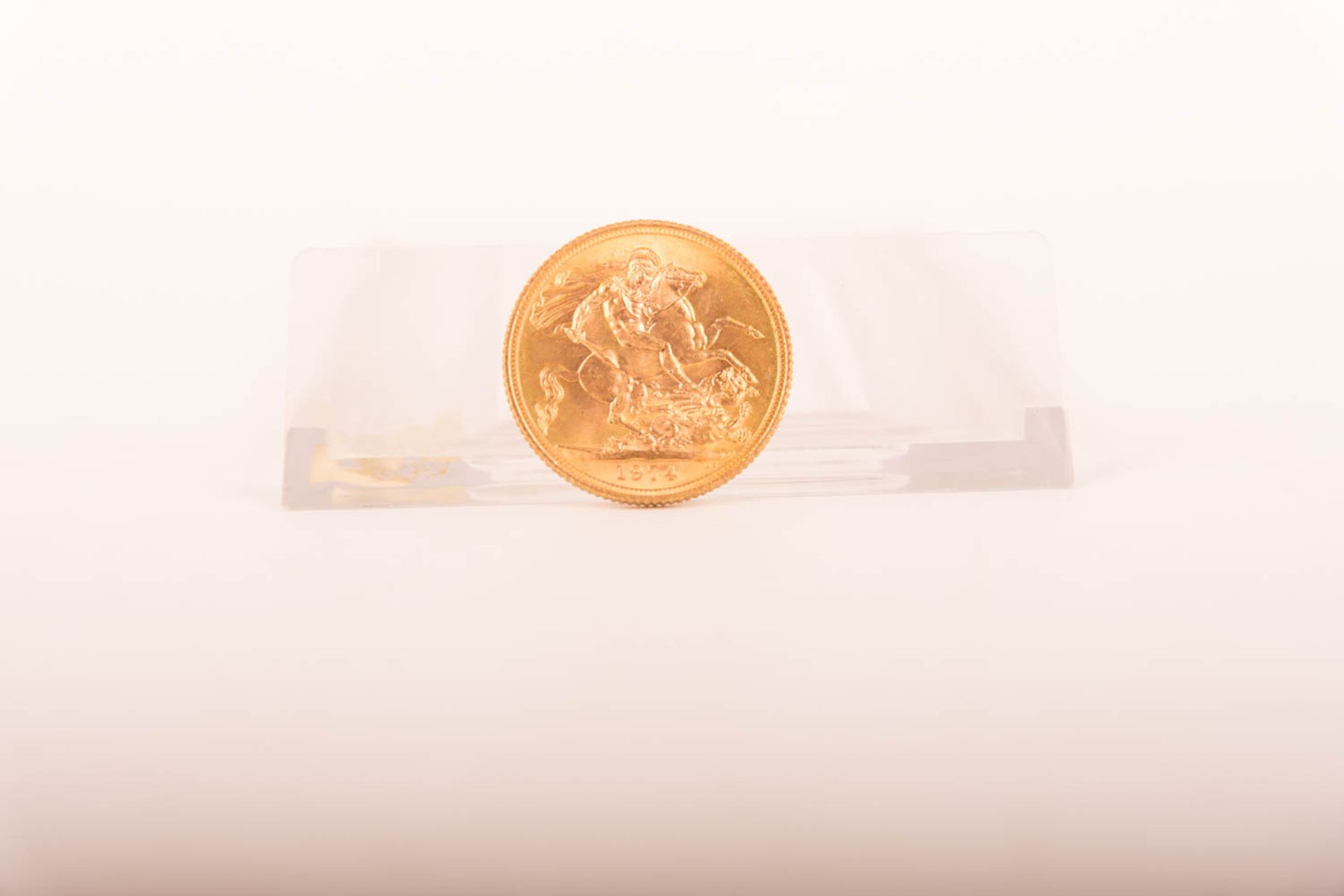 Konvolut von 4 Australien 1 Sovereign Goldmünzen. 1911 - 1912 - 1958 - 1974 - Bild 4 aus 10