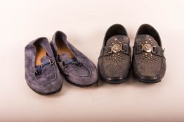 Konvolut Versace und Armani Herren Schuhe