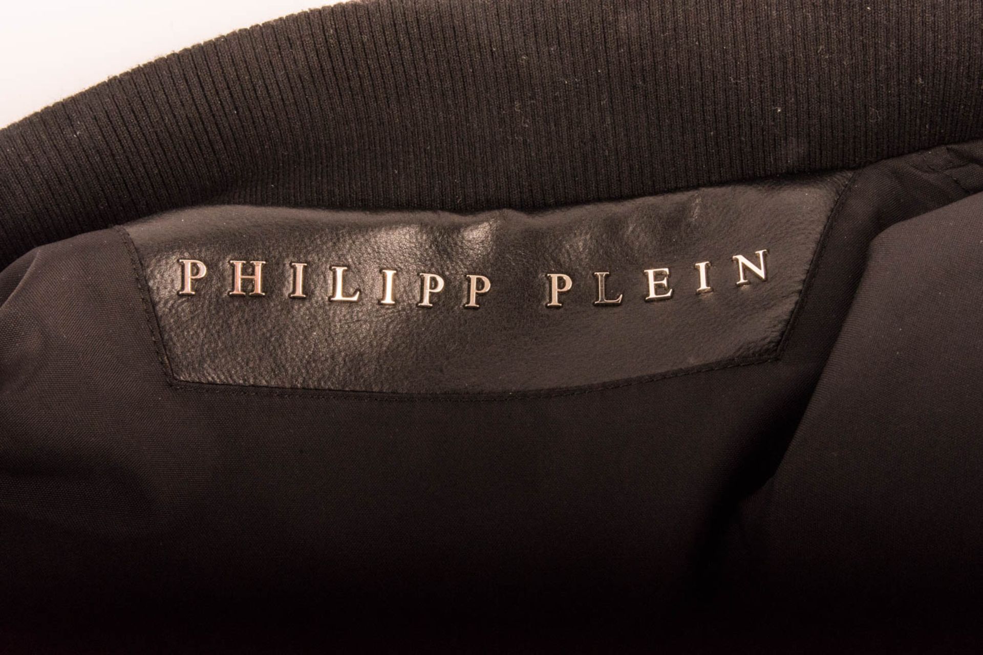 Philipp Plein, Bomberjacke mit Totenkopf-Logo. - Image 3 of 3