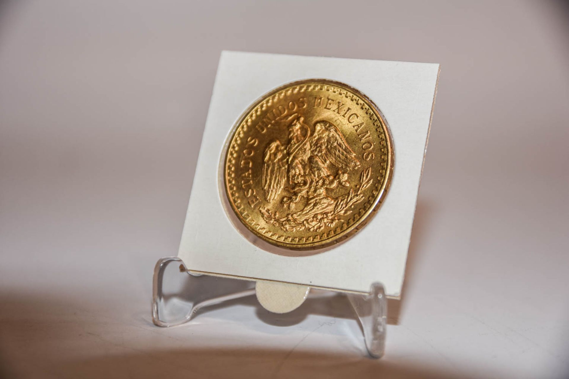 50 Pesos u. 20 Pesos Gold Mexiko. - Bild 5 aus 7