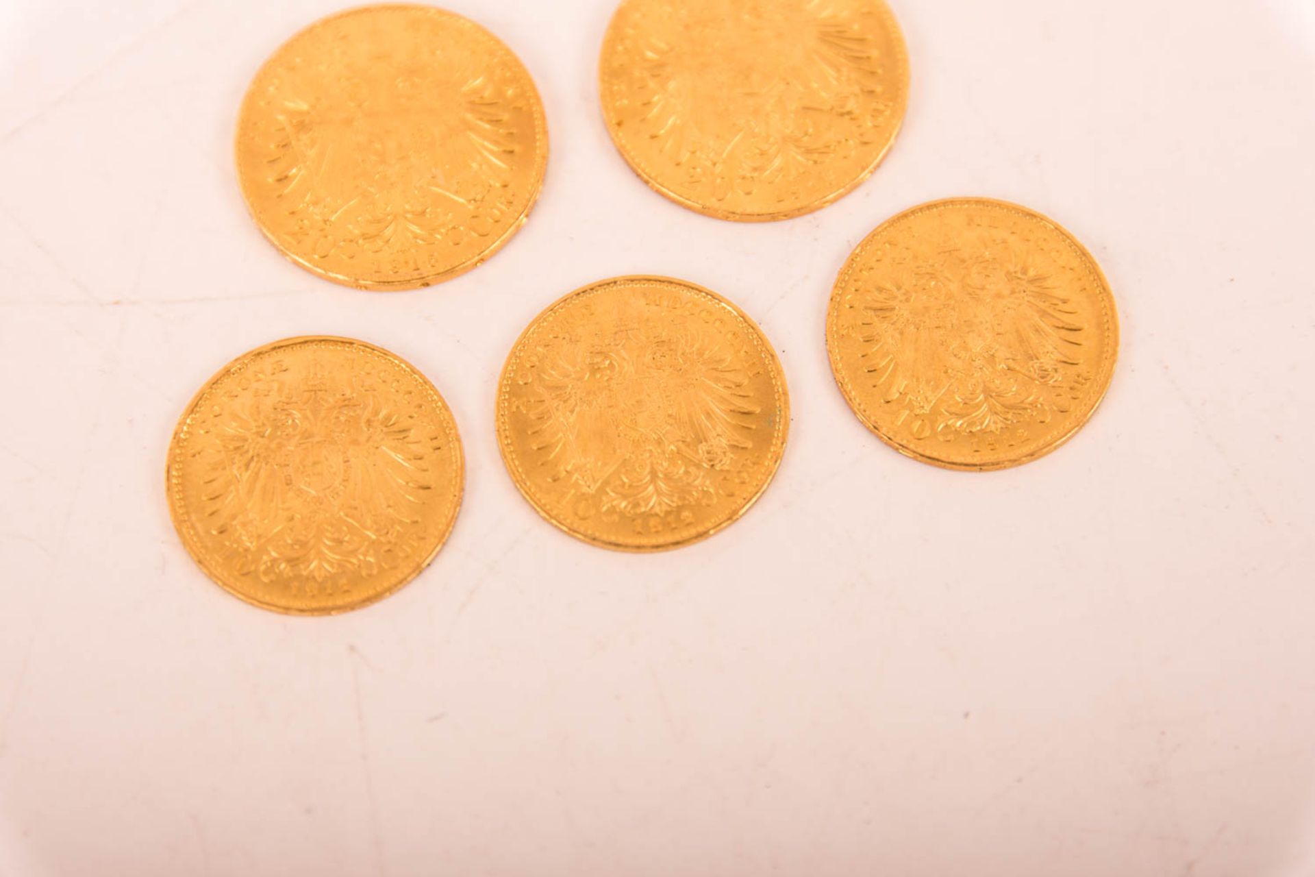 Konvolut von 7 Goldmünzen Österreich, 10 u. 20 Kronen - Bild 4 aus 8