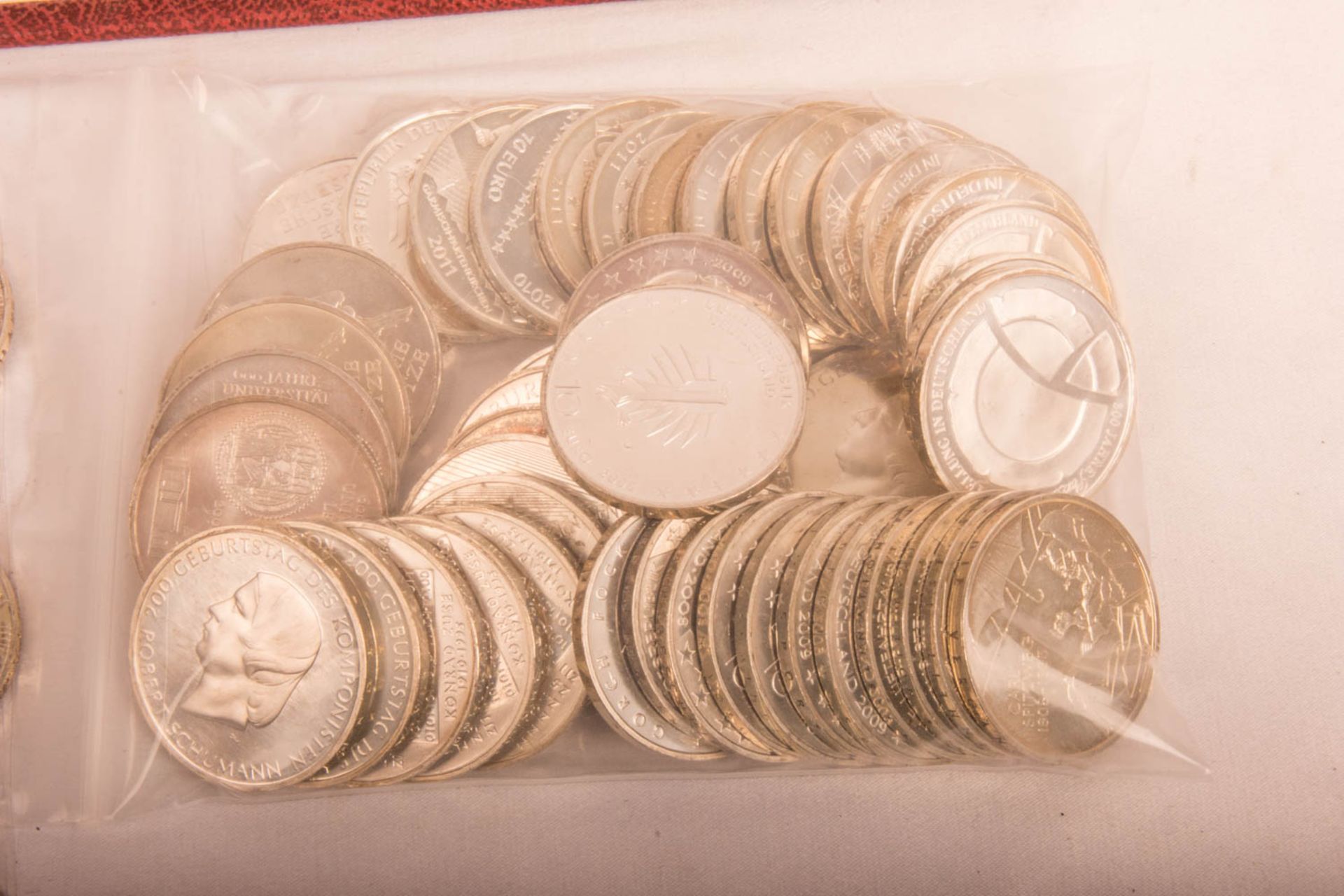 Großes Konvolut 111 Silbermünzen - Bild 8 aus 8