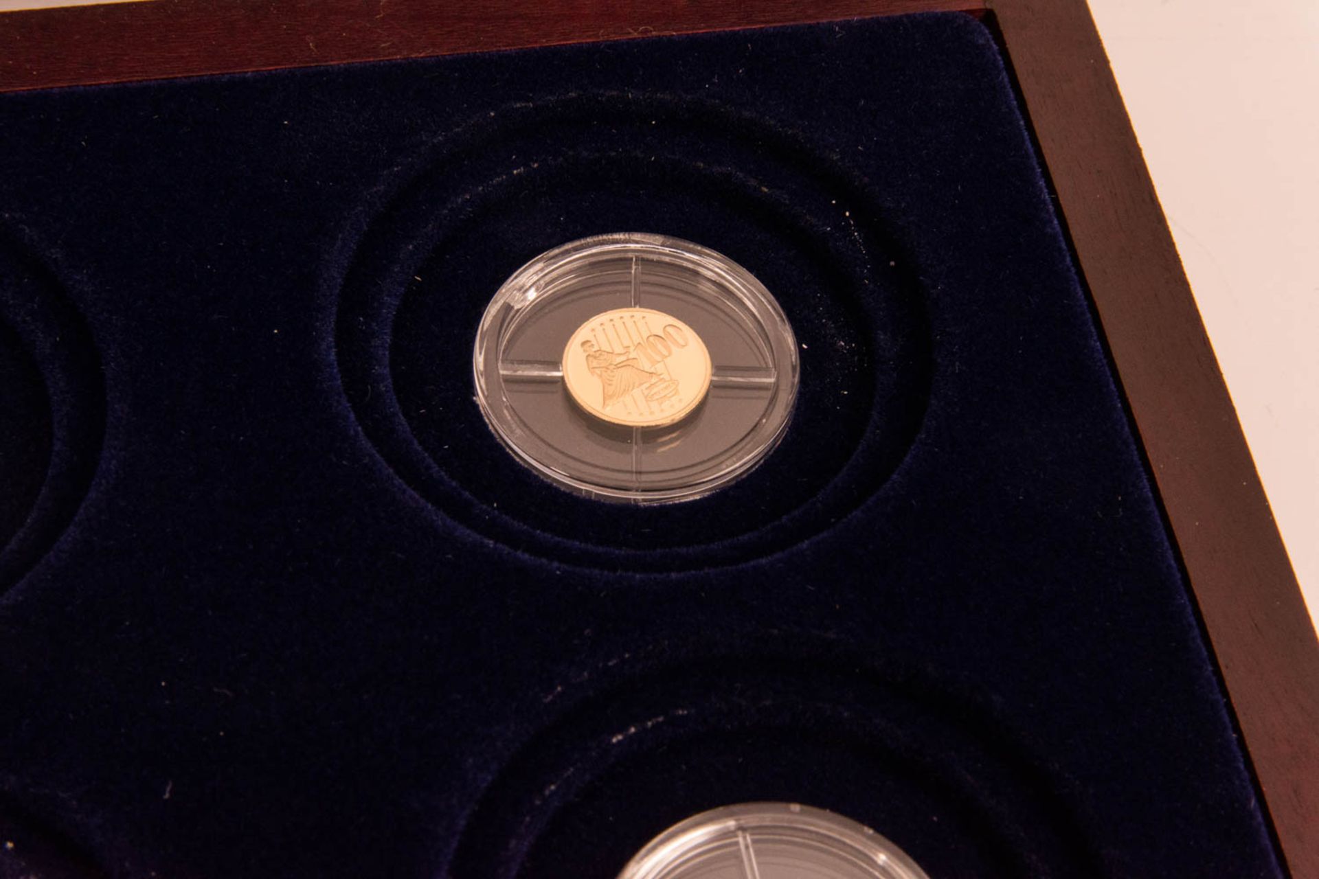 BRD Goldprägung, Goldmünzen Medaille, 585 Gold - 16 Münzen - Bild 8 aus 9