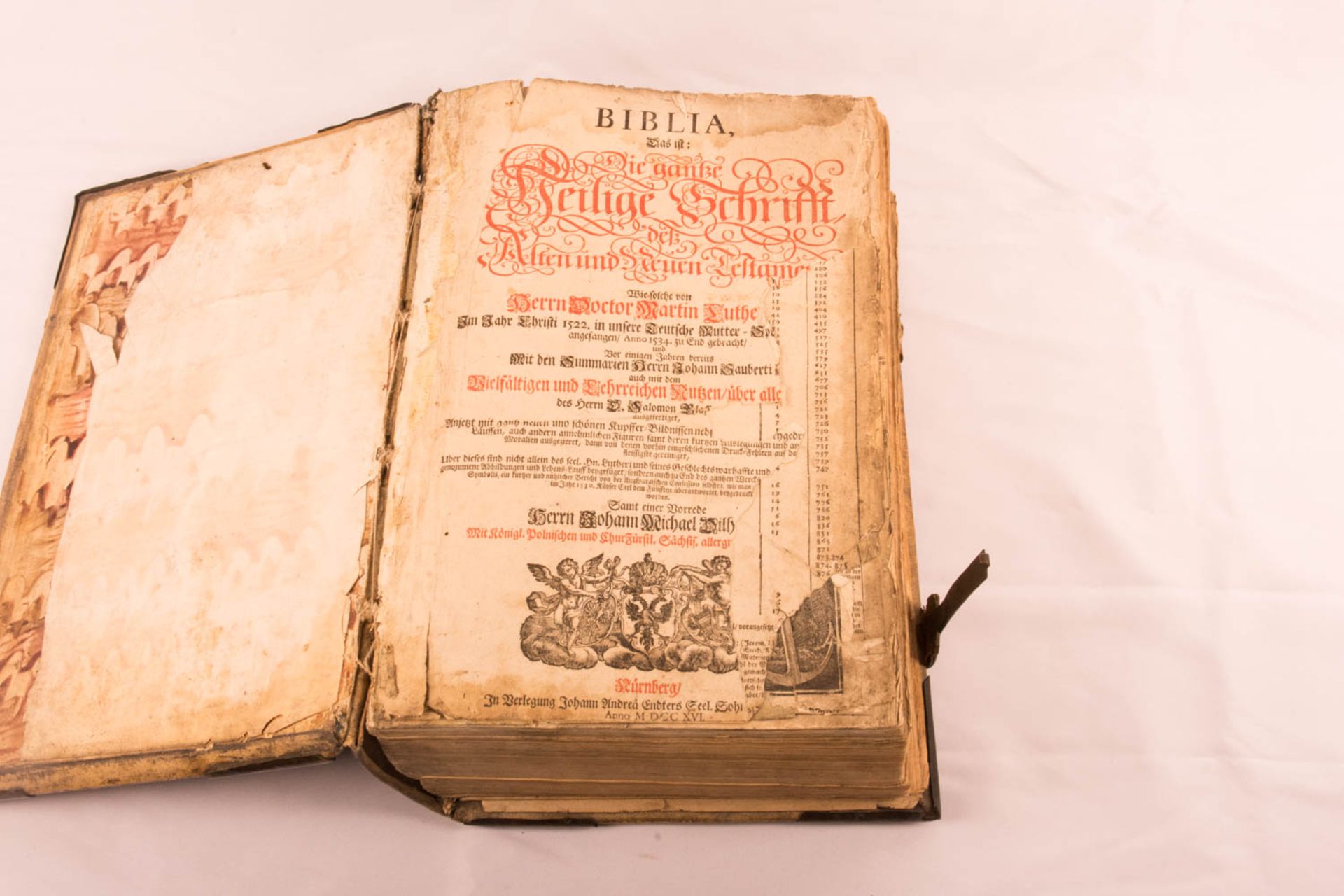 Luther Bibel, 1716 - Bild 2 aus 9