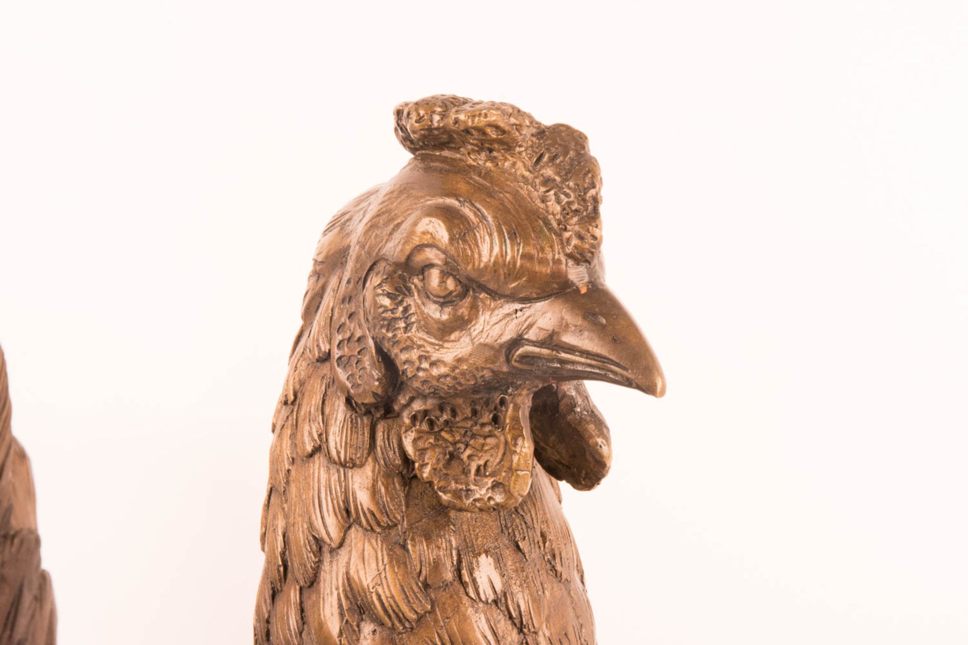 Bronzefigur Huhn - Bild 2 aus 7