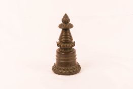 Kadampa-Stupa Bronze Tibet