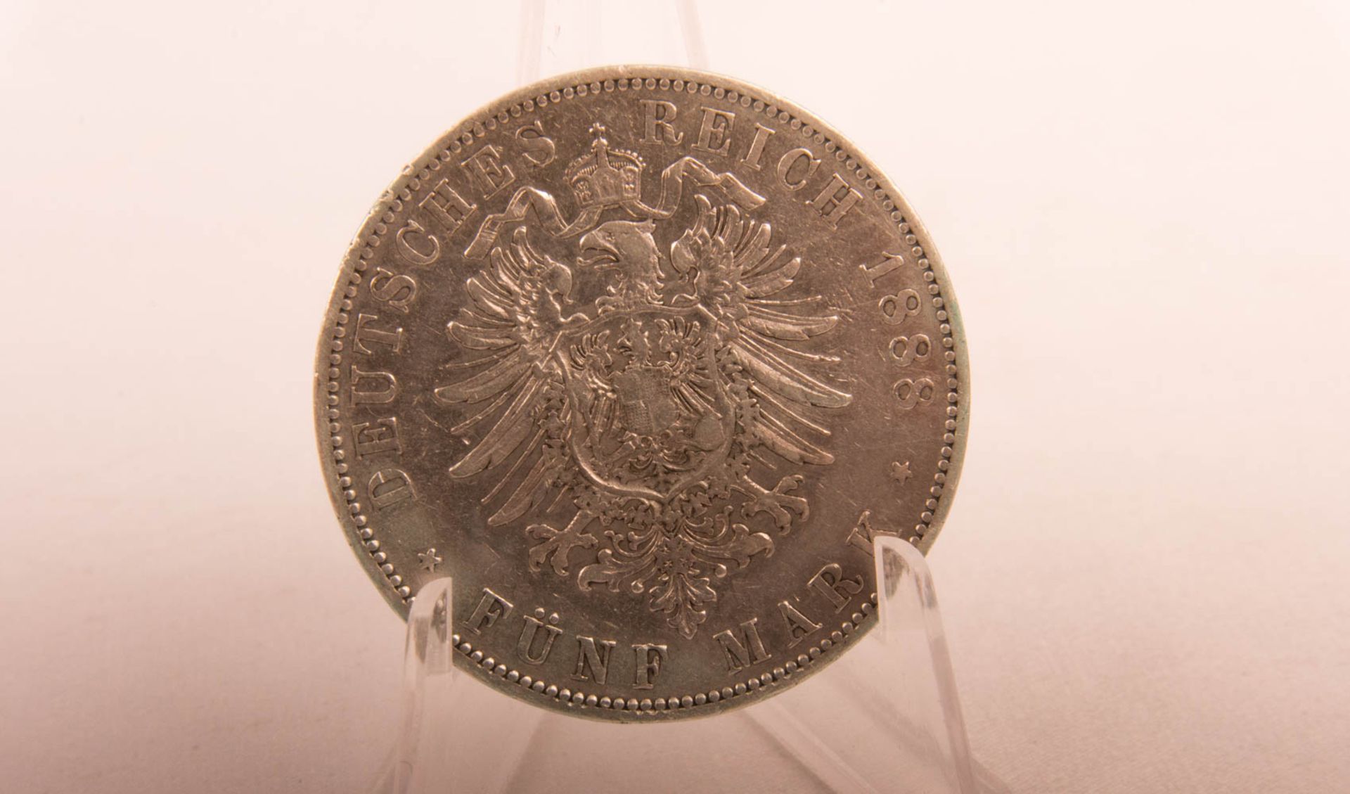 Silbermünzen Deutsches Kaiserreich Preußen - Bild 9 aus 10