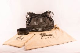 Burberry studded Shoulder Bag + Waist Belt