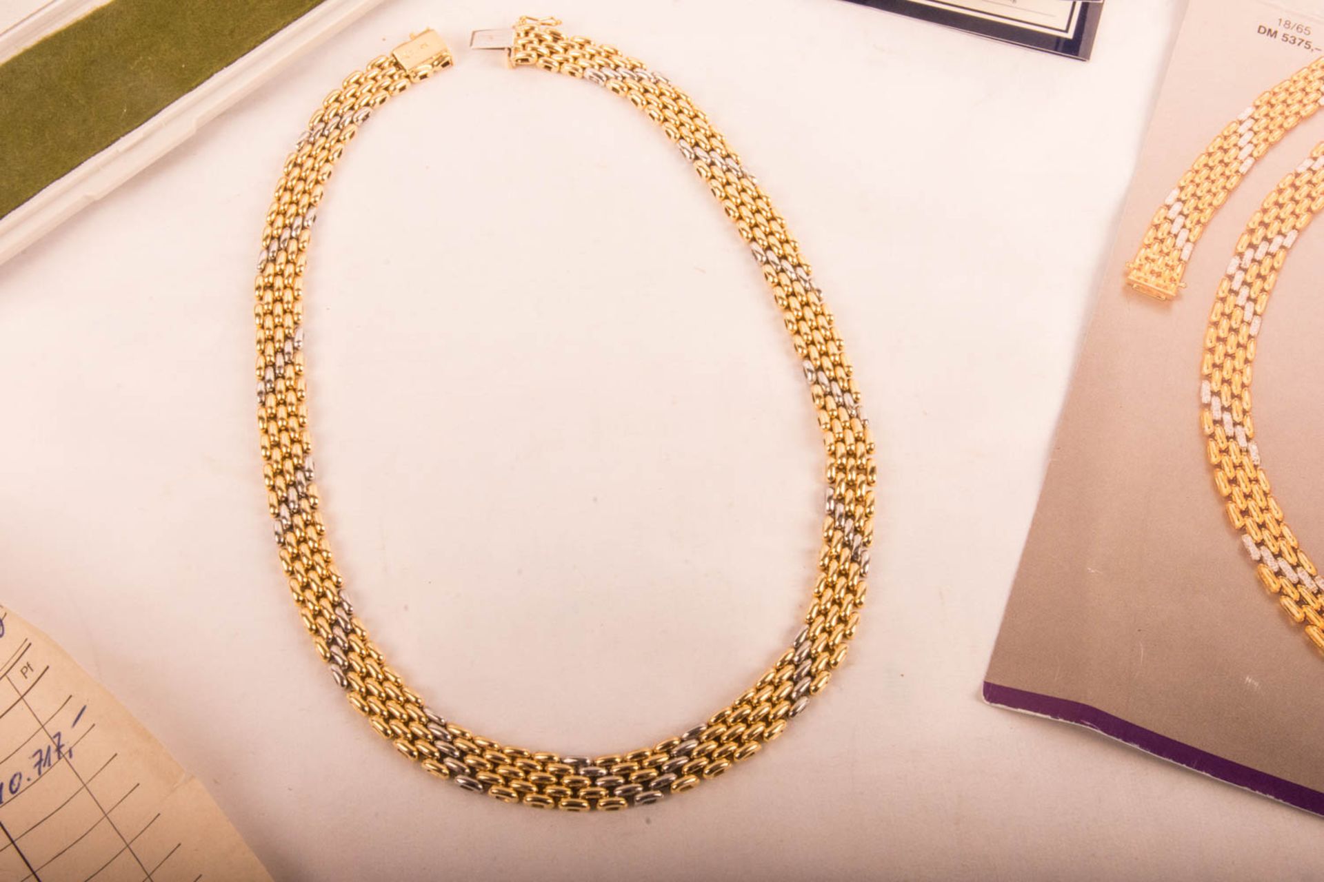 Collier in Gold - Bild 4 aus 5