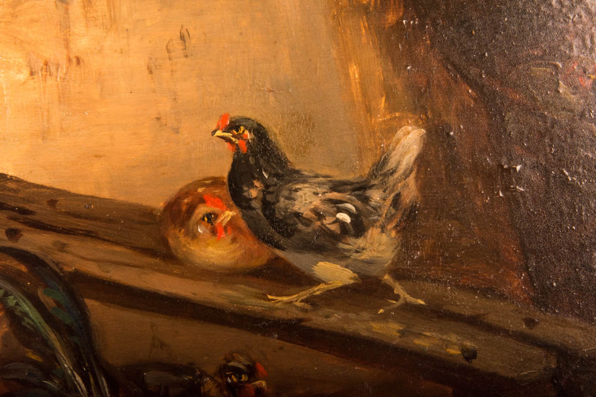 Claude Guilleminet, Hühner im Stall - Bild 4 aus 5