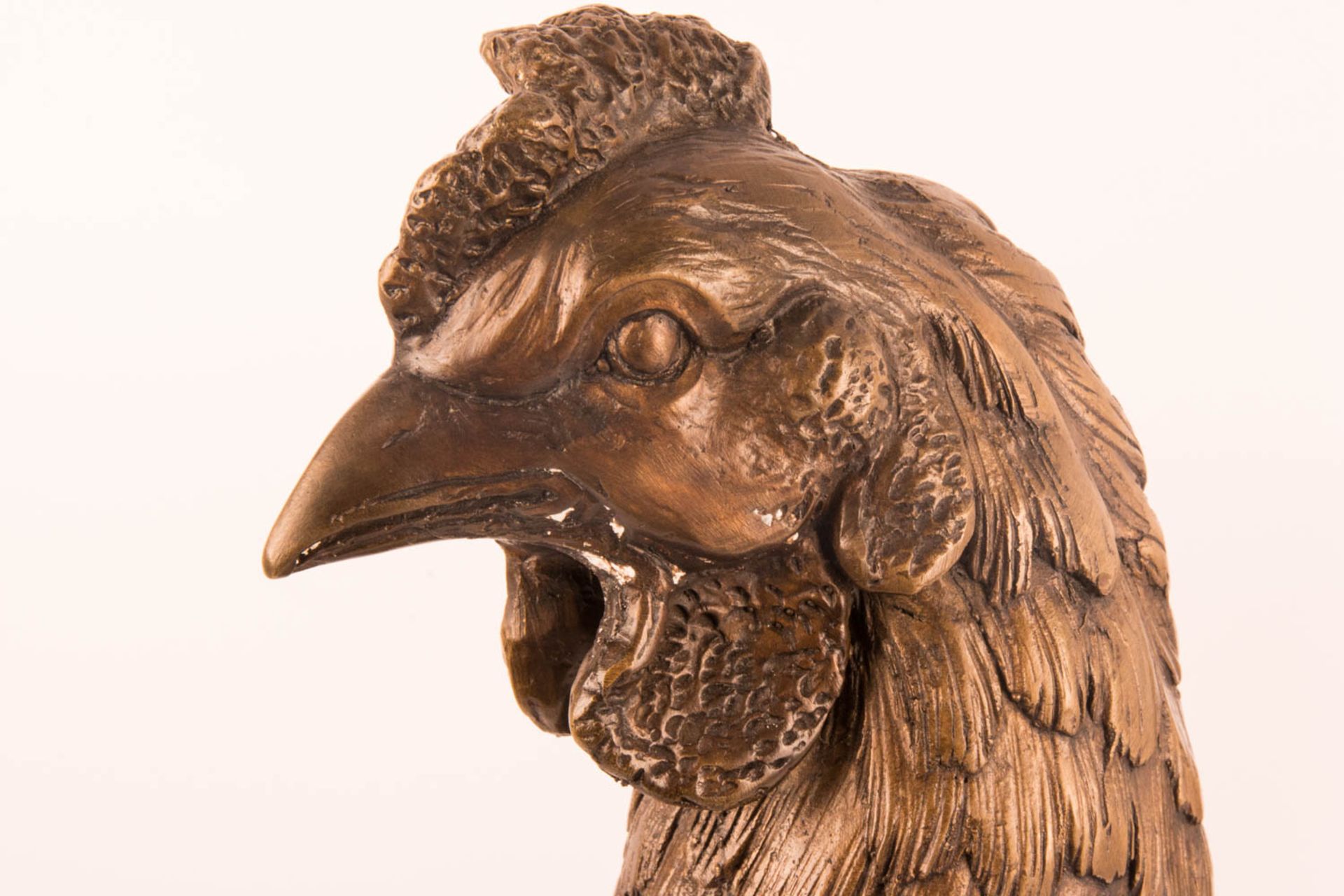 Bronzefigur Huhn - Bild 5 aus 7