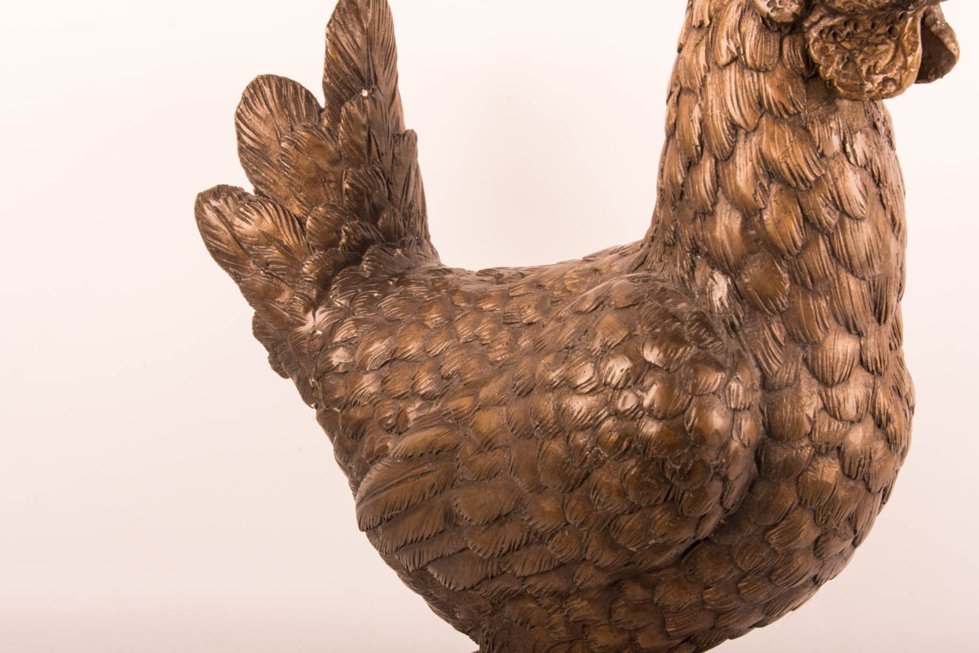 Bronzefigur Huhn - Bild 3 aus 7