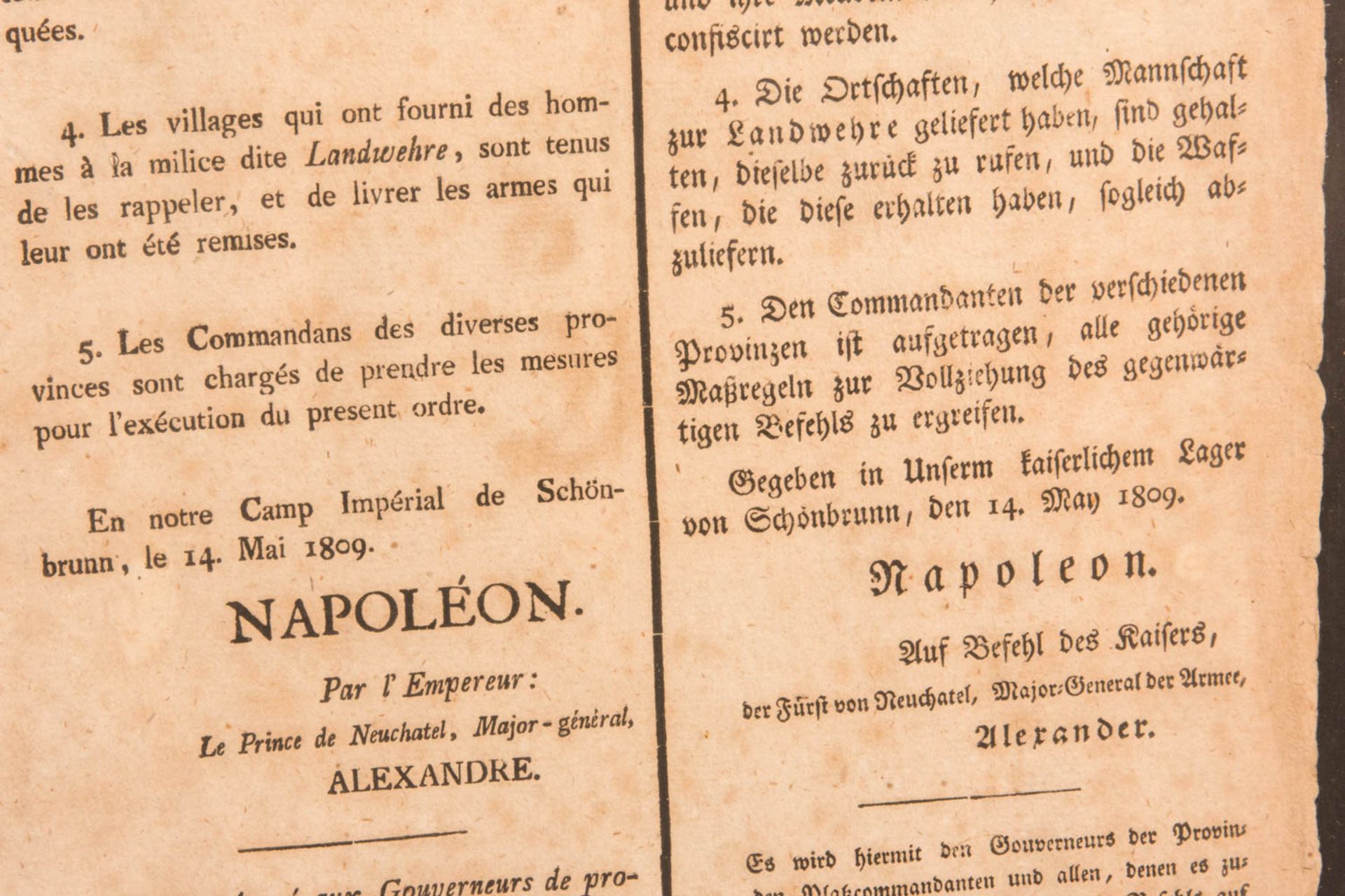 Napoleon (1769-1821) Befehl - Bild 3 aus 4