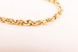 Gliederkette 750 Gelbgold