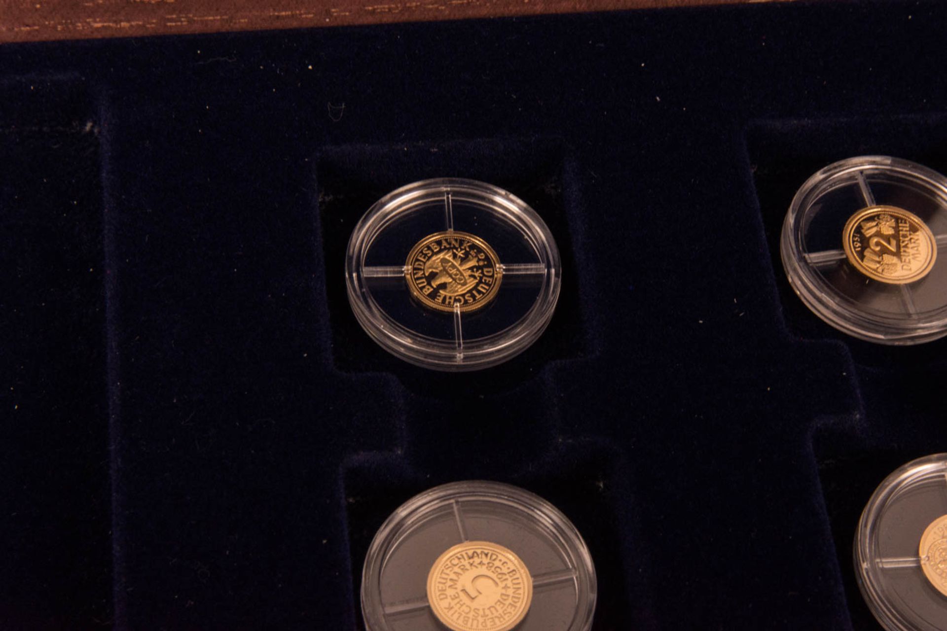 BRD Goldprägung, Goldmünzen Medaille, 585 Gold - 16 Münzen - Bild 5 aus 9