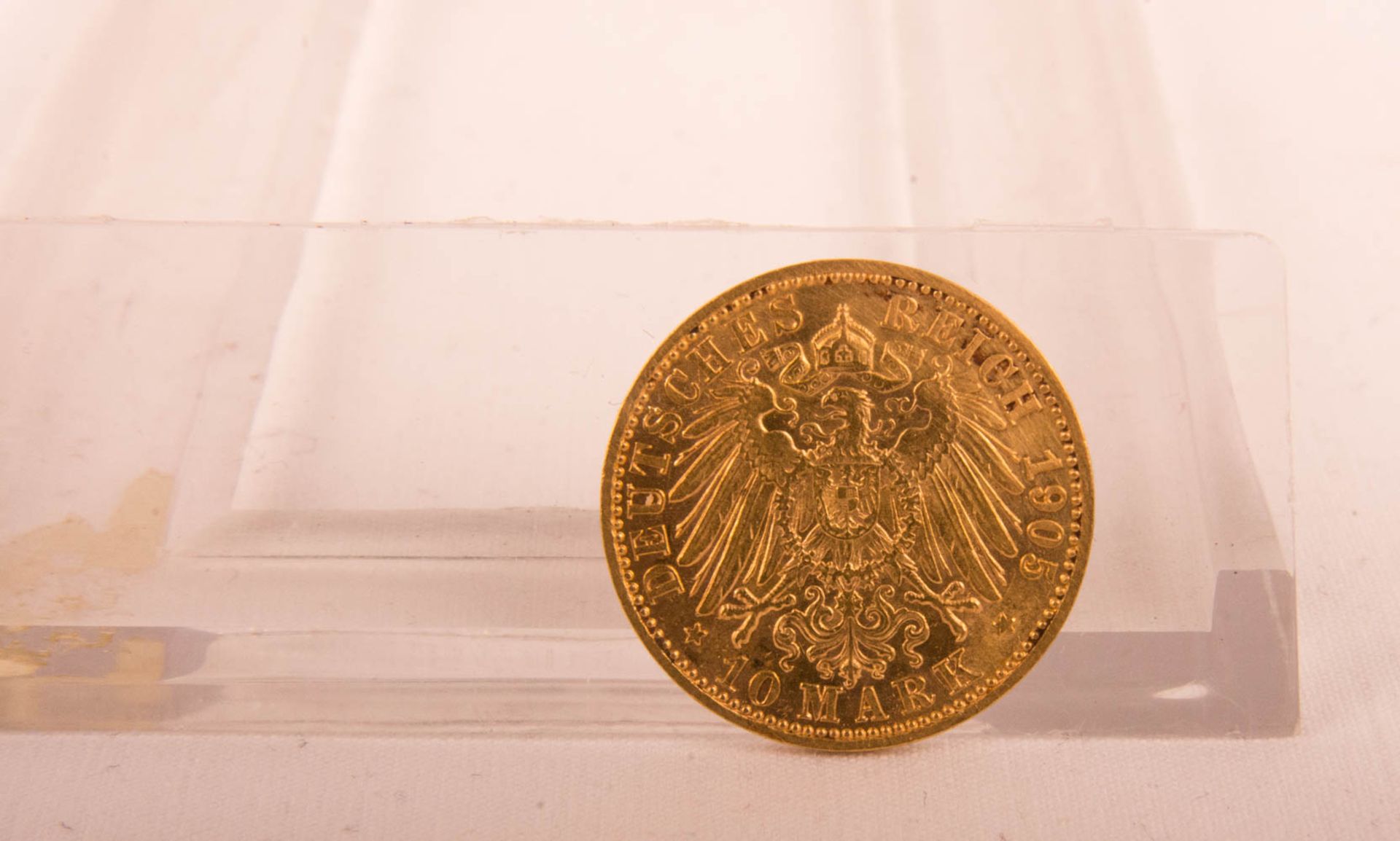 Deutsche Kaiserreich Konvolut 2x  10 u. 1x  20 Mark Goldmünzen - Bild 7 aus 9