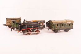 Eisenbahn mit 6 Wagons