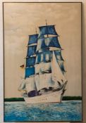 Segelschiff Gemälde