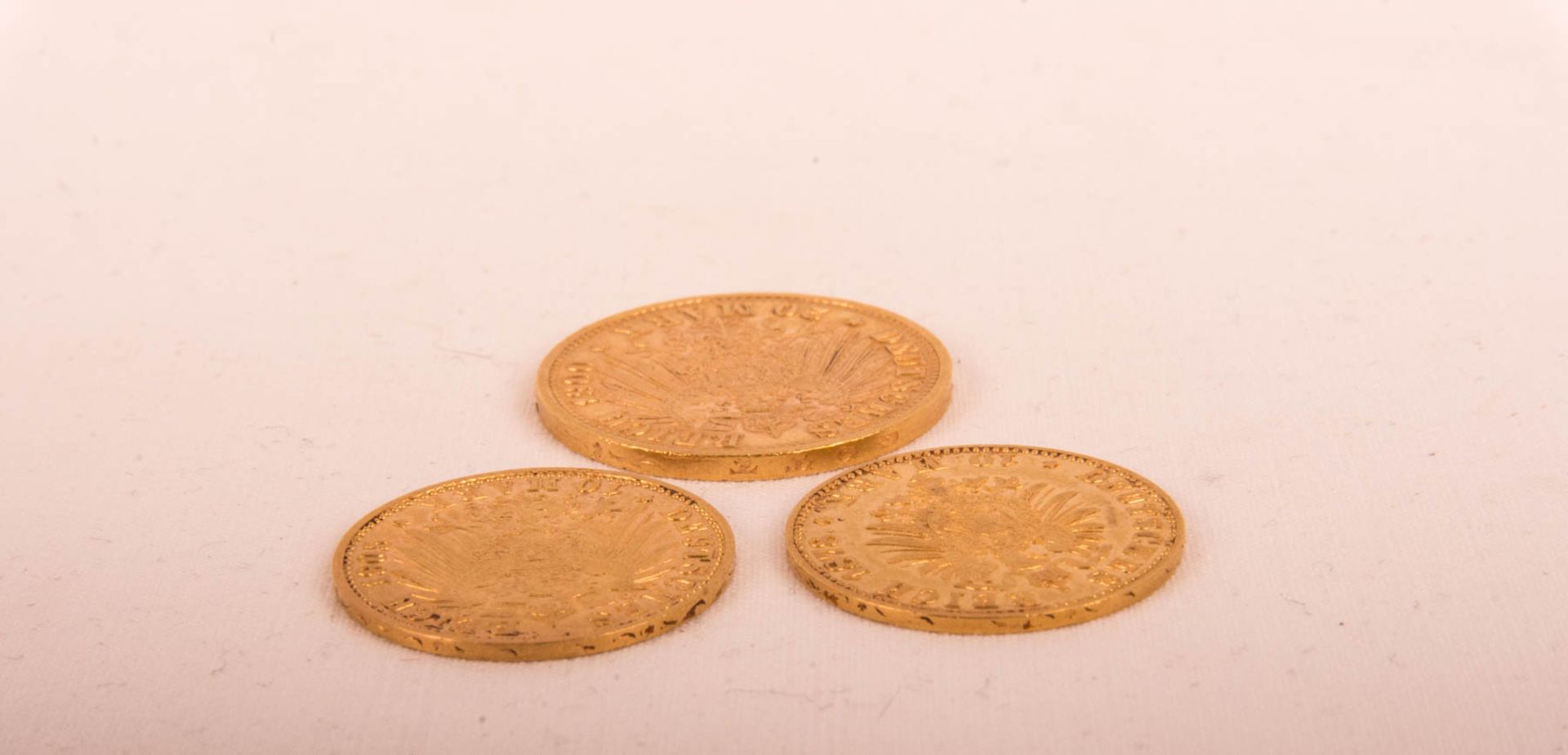 Deutsche Kaiserreich Konvolut 2x  10 u. 1x  20 Mark Goldmünzen - Bild 9 aus 9