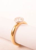 Brilliantenring 750 Gelbgold