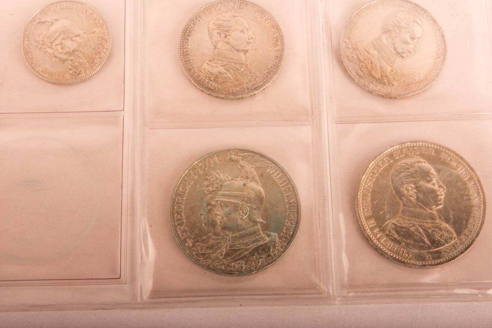 Deutsches Kaiserreich Königreich Preußen Münzen Sammlung 1874 - 1913, 23 Silbermünzen - Bild 8 aus 8