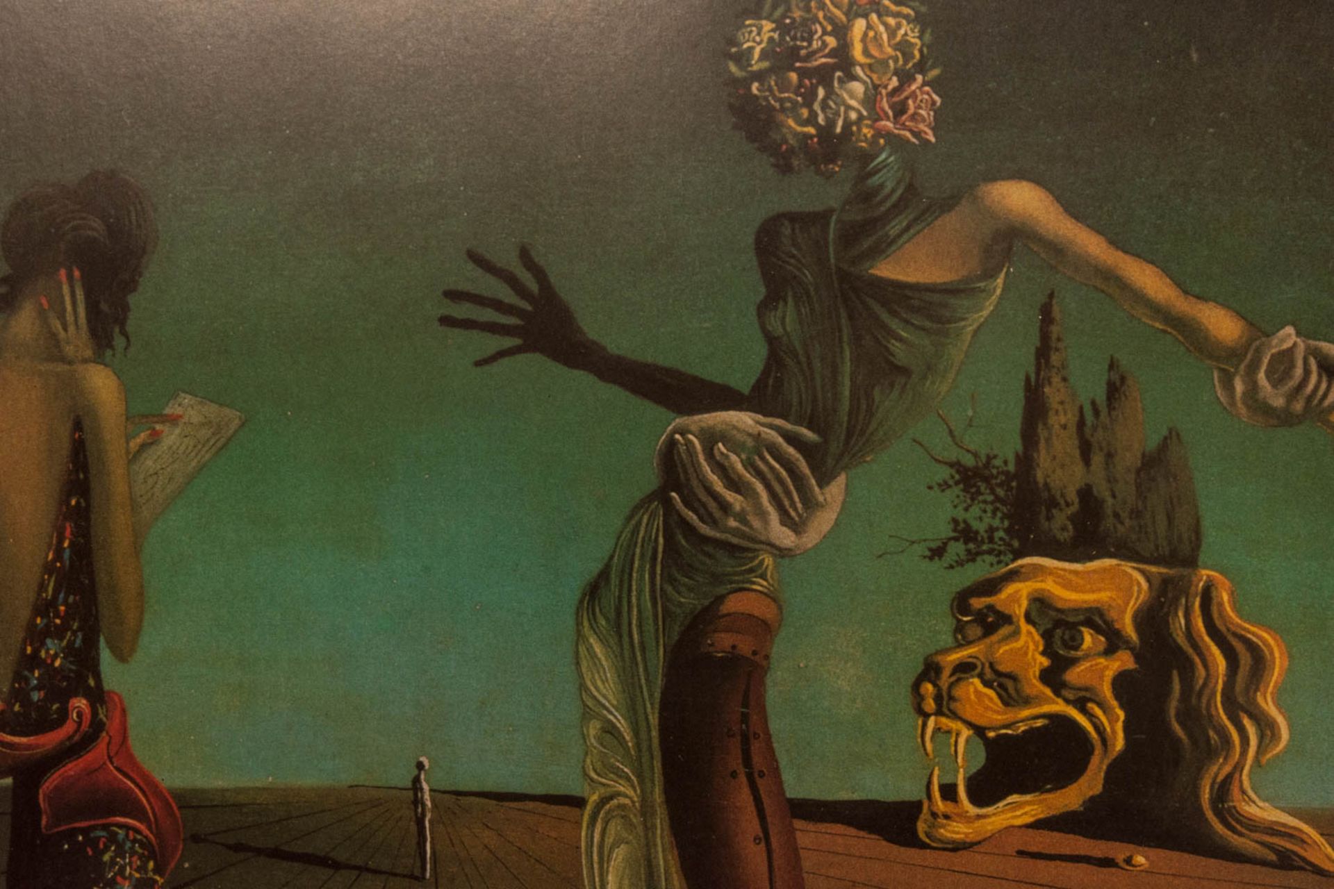 Nachlass Kujau, Dali "Frau mit Rosenhaupt" - Bild 4 aus 6