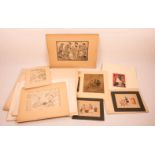 Großes Konvolut asiatische Grafiken