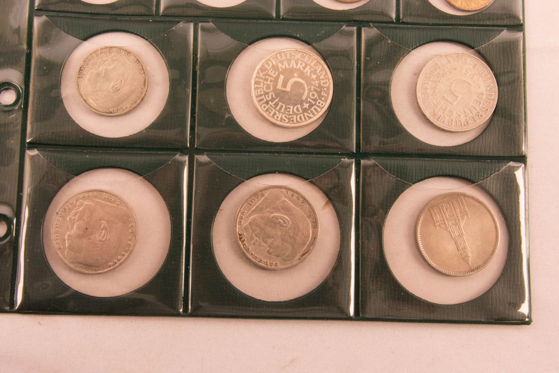 Münzen Konvolut aus Nachlass,  mit DR, BRD,  DDR, u. Österreich - Bild 14 aus 18