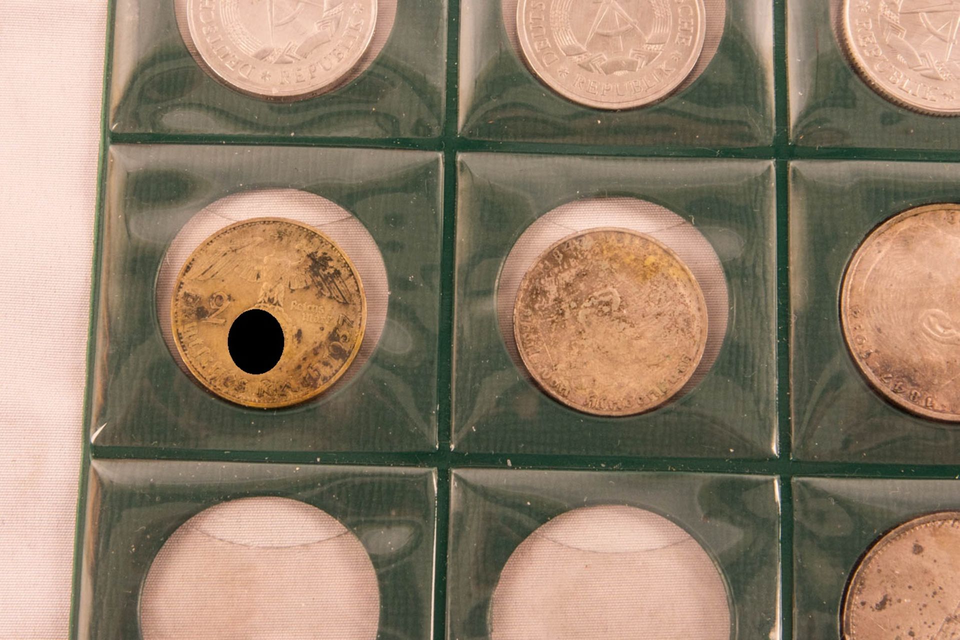Münzen Konvolut aus Nachlass,  mit DR, BRD,  DDR, u. Österreich - Bild 17 aus 18